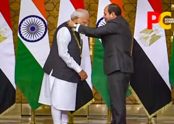 Egypt's highest state honour, Order of the Nile, awarded to PM Modi