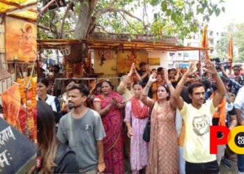 Protests erput in Delhi to stop demolition of old Shani-Hanuman temple