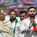 CBI files chargesheet against Tejashwi Yadav, Lalu and Rabri in land-for-jobs scam