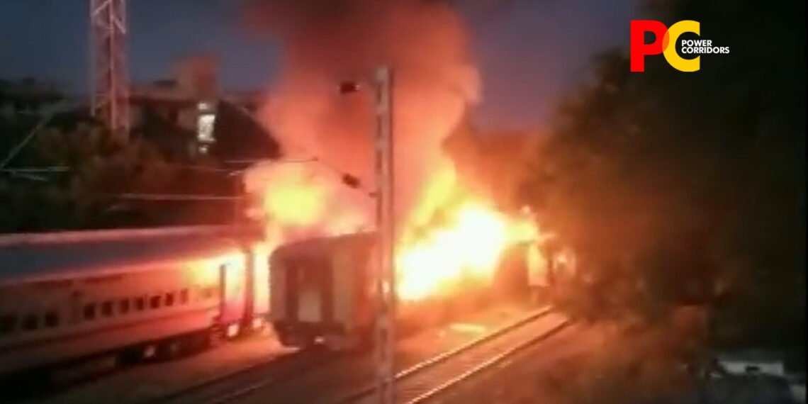 At Least 10 Died In Massive Fire In Train Compartment In Tamil Nadu