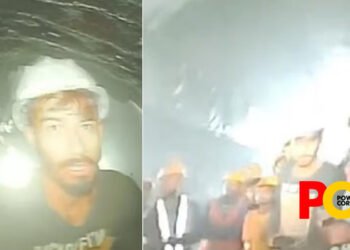 First Visuals Of Workers Trapped In Uttarkashi Tunnel Surface