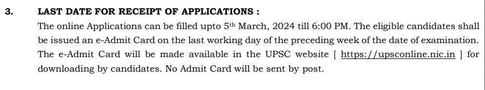 UPSC CSE 2024 Notification: Vacancy, Eligibility, and Application Process