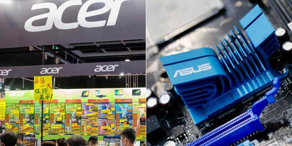Acer and Asustek Ramp Up PC Manufacturing in India Amid Import Restrictions
