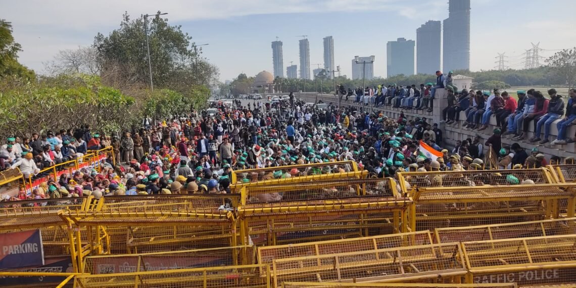 Noida Police, farmers' protest, security measures - Power Corridors