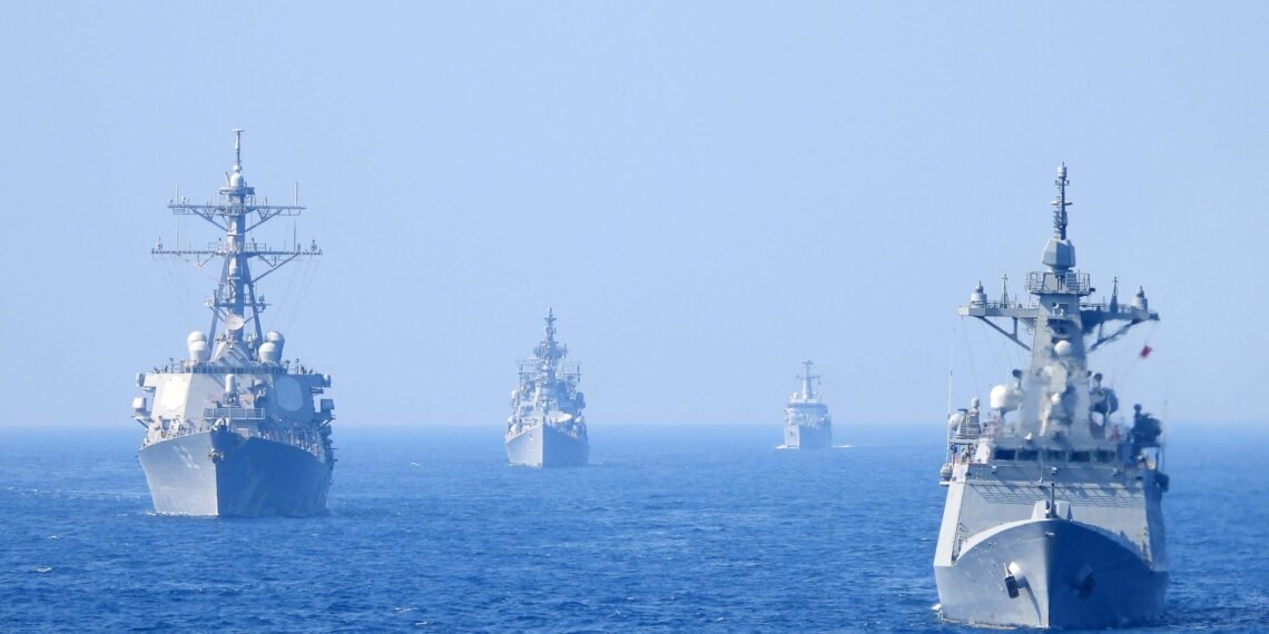 Indian Navy During MILAN Exercise