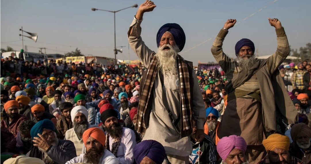 Farmers' tractor march, Delhi protest, MSP demands, Farmers' unions, Haryana, Punjab