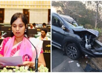 BRS MLA Lasya Nanditha Dies In Road Accident In Hyderabad