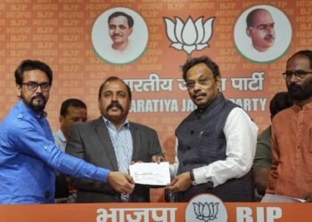 Former IAF Chief RKS Bhadauria joins BJP