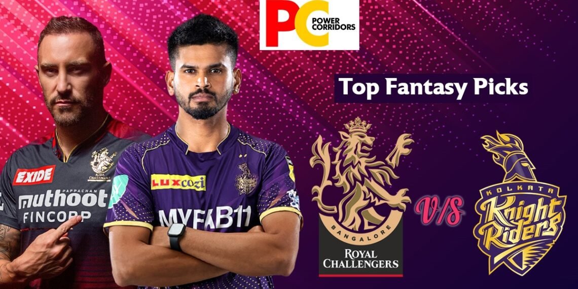 IPL 2024 RCB vs KKR, Dream11 Prediction: Fantasy Team Captain, Head to Head, Squad and Pitch Report - Power Corridors