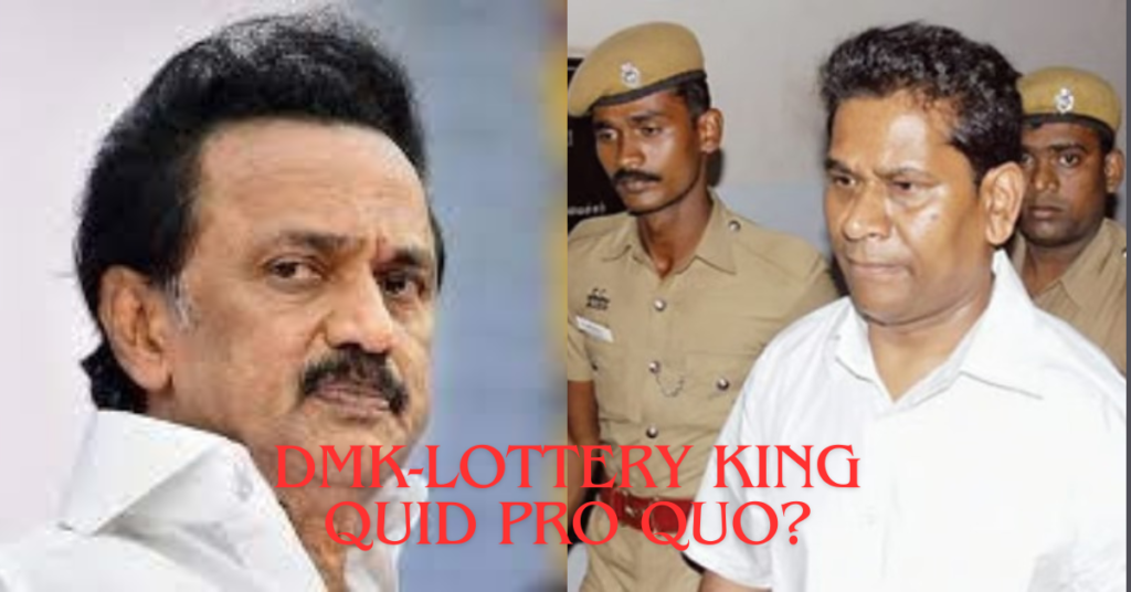 DMK allowed Lottery But Banned Skill-Based Gaming; Is Lottery King's INR 1368 Crore Electoral Bond Donation The Real Reason? - Power Corridors