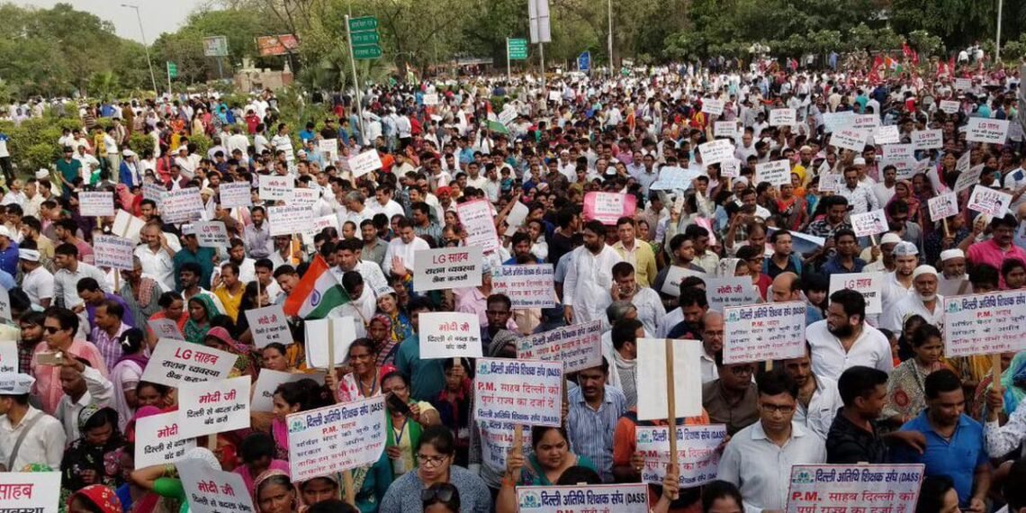 To protest Kejriwal's arrest, AAP calls PM Modi's home to "gherao," ; Delhi Police bolsters security:- Power Corridors