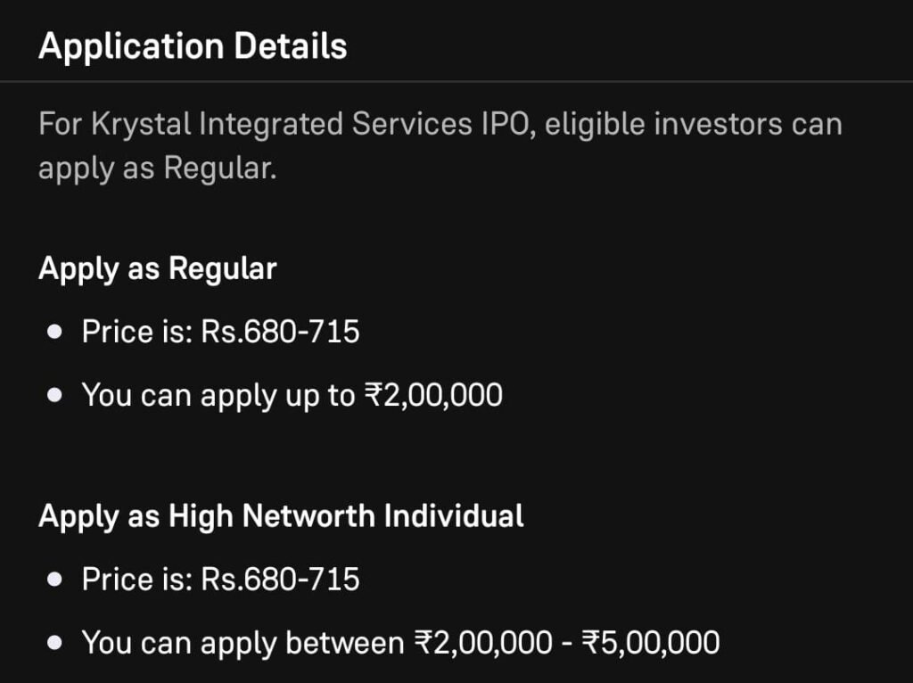 Krystal Integrated Services IPO Opening tomorrow, Buy or Ignore? Find Out - Power Corridors