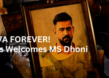 CSK's Grand Welcome for MS Dhoni Ahead of IPL Season