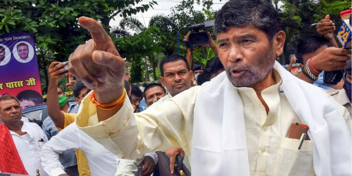 BJP-LJP Agreement shakes Bihar's political landscape, as Union Minister Pashupati Paras resigns:- Power Corridors