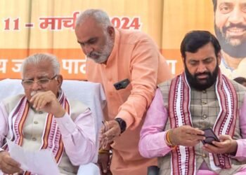 Nayab Singh Saini will take over Manohar Lal Khattar as Haryana Chief Minister