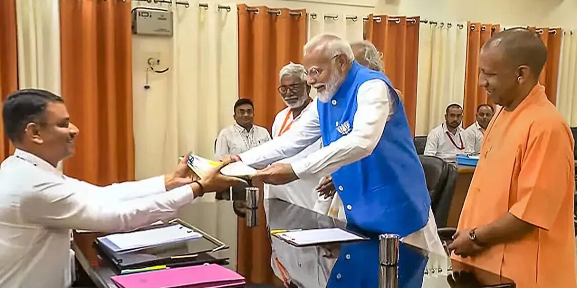 PM Modi files nomination papers from Varanasi
