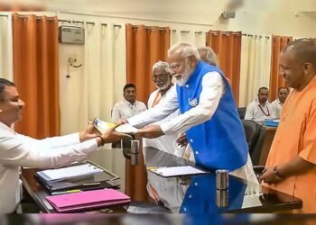 PM Modi files nomination papers from Varanasi