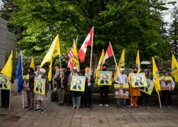 Protests erupt as Hardeep Nijjar murder accused appear in Canada court