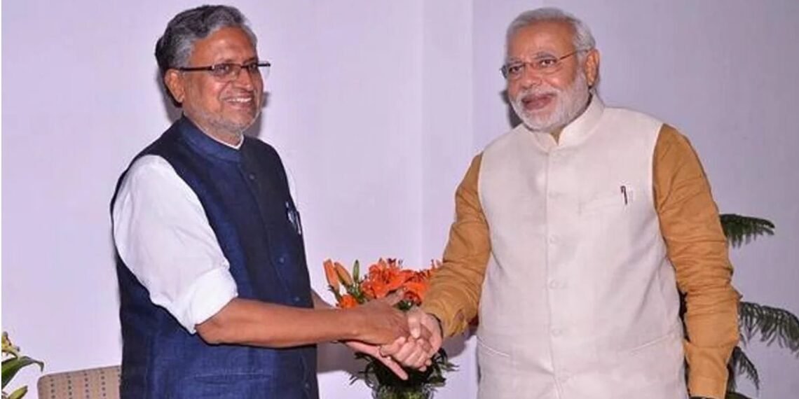 Senior leaders pay homage to Sushil Modi