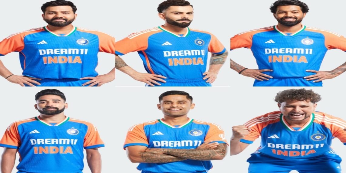 Indian Cricket Stars Unveil New T20 World Cup 2024 Jersey; Check images: Power Corridors