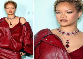 Rihanna pairs Sabyasachi and Manish Malhotra at the Fenty event