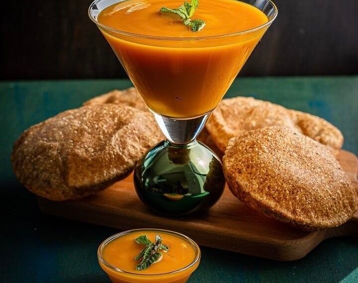 The famous dish "Aamras" ranks #1 in the global list of 10 best mango dishes