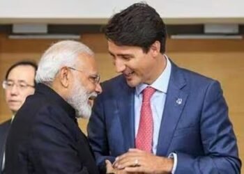 Narendra Modi and Justin Trudeau