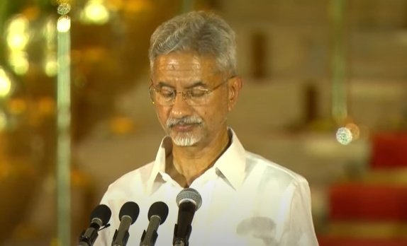 S Jaishankar takes oath