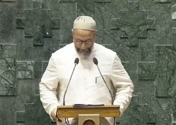 Owaisi’s ‘Jai Palestine’ chant during oath as Lok Sabha MP stirs row