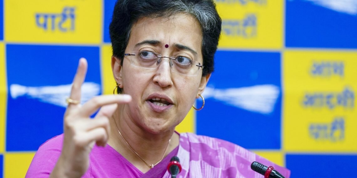 Delhi water minister Atishi