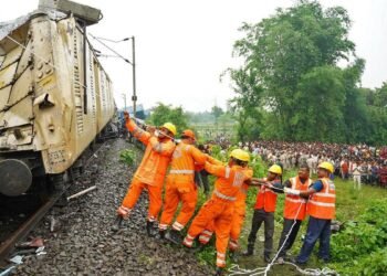 Kanchanjunga Express accident: Repair work underway at crash site; trains cancelled