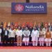 PM Modi and other dignitaries at Nalanda University