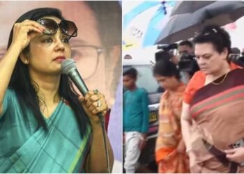Delhi Police files case against Mahua Moitra for disparaging remarks against NCW chief