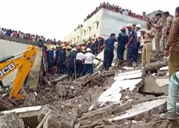 Multi-story building collapses in Gujarat’s Surat; around 15 feared trapped