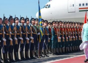 Prime Minister Modi lands in Moscow; to meet Russian President Putin