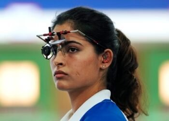 Paris Olympics: Manu Bhaker keeps medal hopes alive; enters final in Women’s shooting