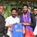 Mohammed Siraj felicitated in Telangana for his remarkable contribution to Indian cricket