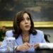 Kamala Harris secures support of enough delegates to become Democratic presidential nominee