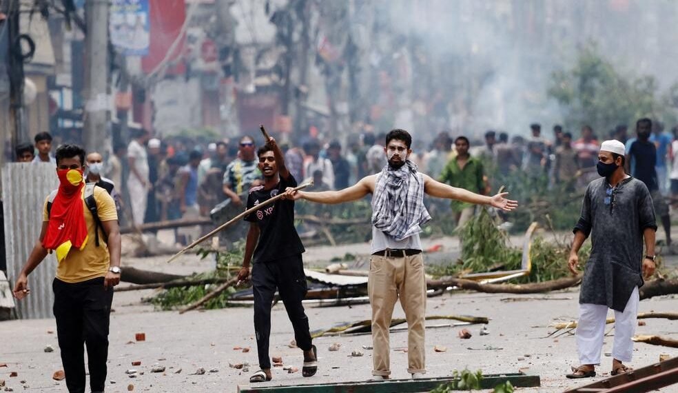 Nationwide curfew imposed in Bangladesh as violent protests claim 105 lives