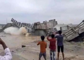 Yet another bridge falls in Bihar; 12th such incident in last 17 days