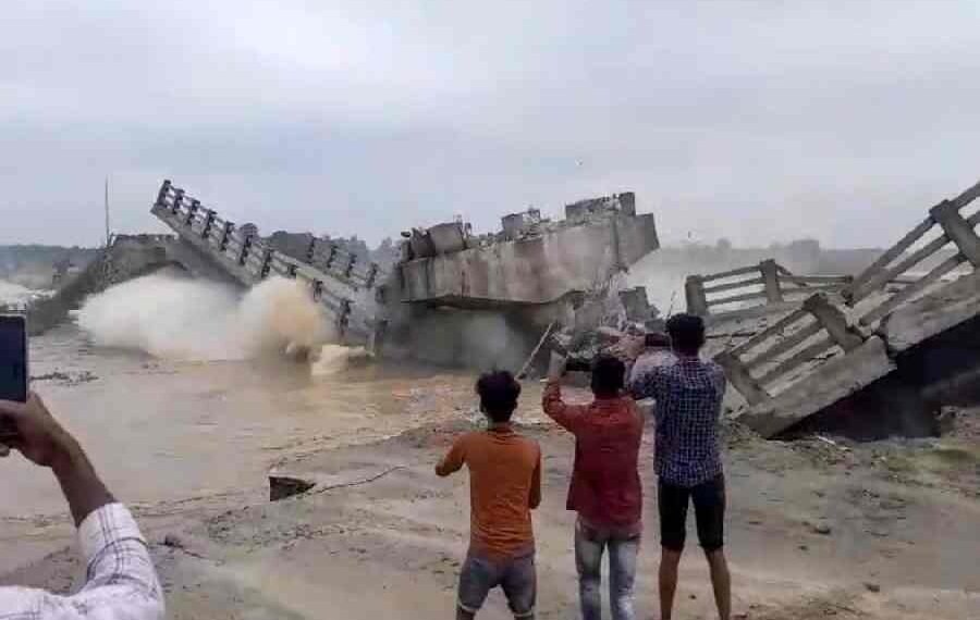 Yet another bridge falls in Bihar; 12th such incident in last 17 days