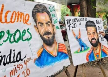 T20 World Cup winning Indian team arrives home to massive reception; to meet PM Modi shortly