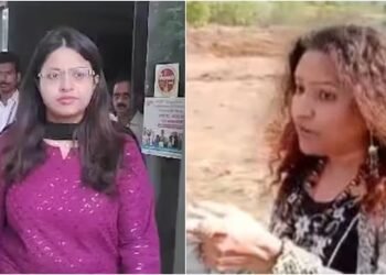 Puja Khedkar’s mother apprehended by Pune Police after old video of her threatening farmers with pistol surfaced
