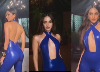 Watch: Kiara Advani stuns in blue body-con jumpsuit for Tira photoshoot