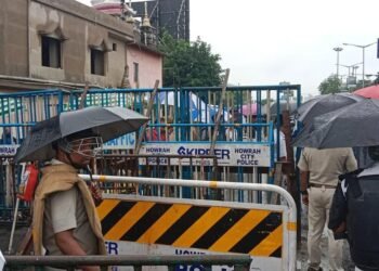 Nabanna Abhijan March: Drones and Robocops being used amid high security