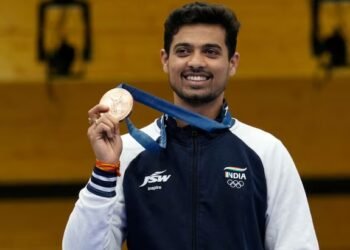 Paris Olympics: Swapnil Kusale clinches bronze medal in 50m rifle 3-position event