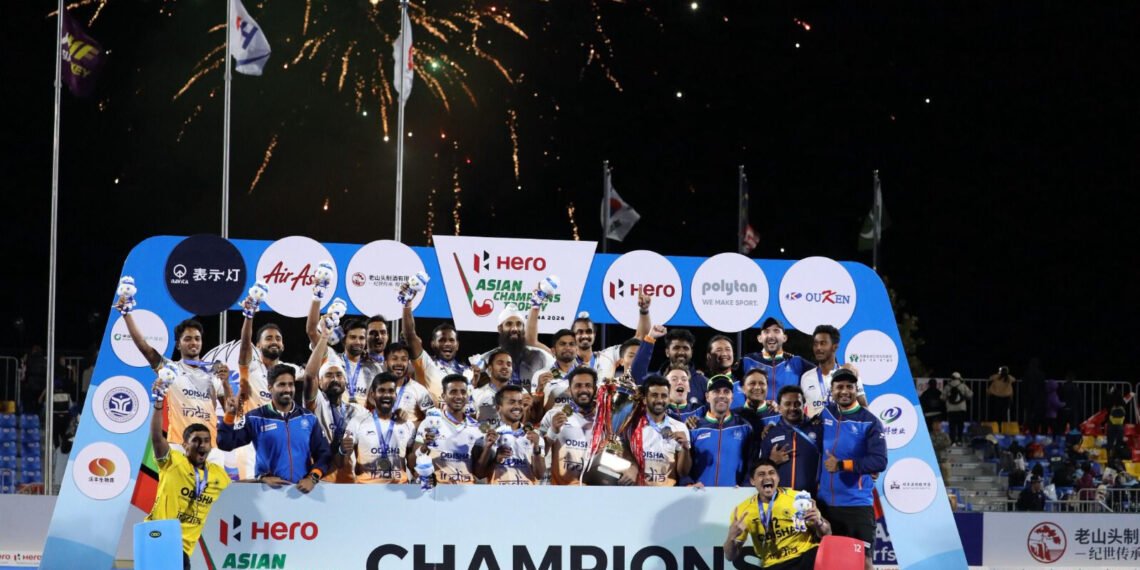 India beat China to win 5th Asian Champions Trophy hockey title