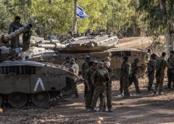 Israeli army deploys tanks near Lebanon in preparation for ground invasion