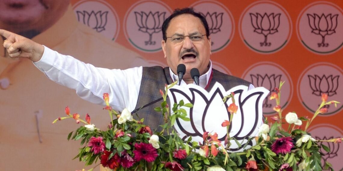 JP Nadda rips into Hemant Soren’s party for betraying tribal