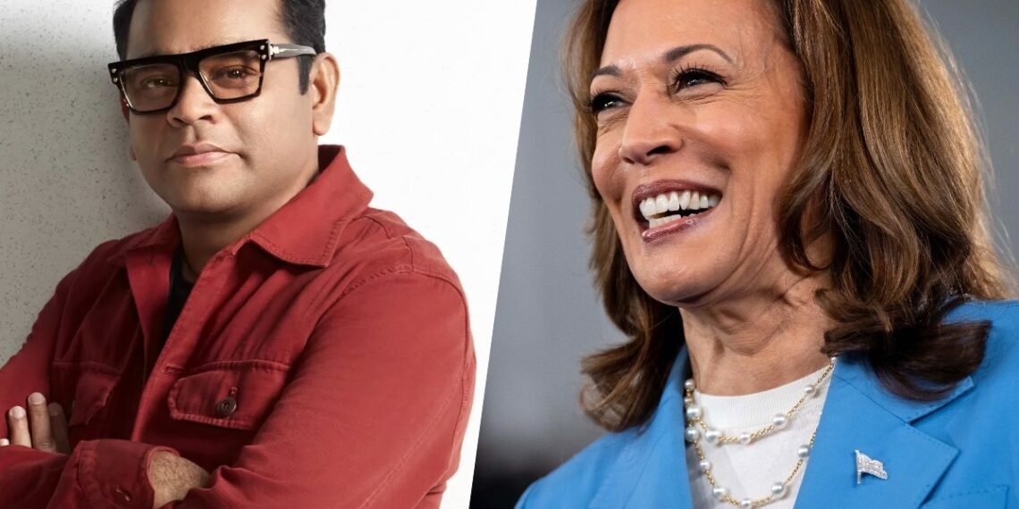 US Elections: AR Rahman records musical video to support Kamala Harris
